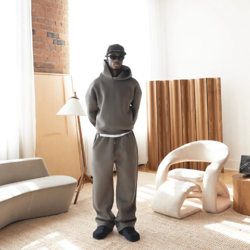 TRACKSUIT SET (SWEATER + PANTS) GREY